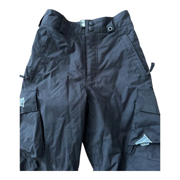 Burton boys, cargo ski snowboard pants black size small 8 yrs - Picture 5 of 9